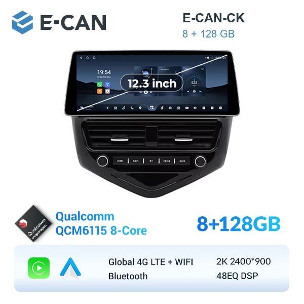 E-CAN-CK 8GB + 128GB