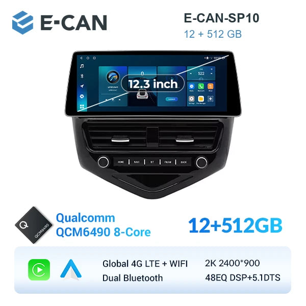 E-CAN-SP10 12GB + 512GB