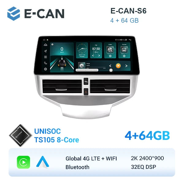 E-CAN-S6 4GB + 64GB