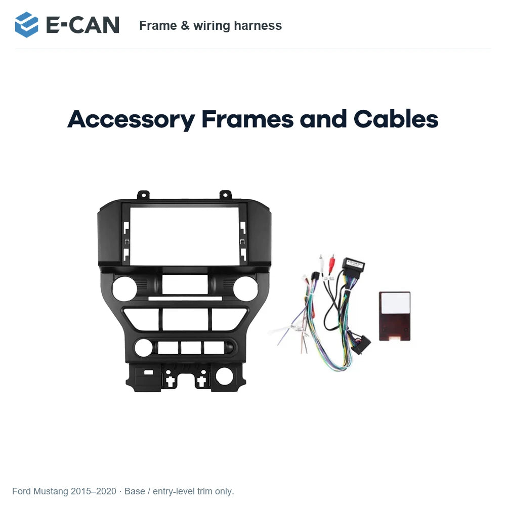 E-CAN Frame & wiring harness for Ford Mustang 2015–2020