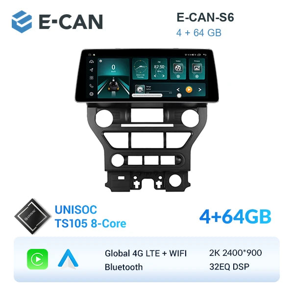 E-CAN-S6 4GB + 64GB