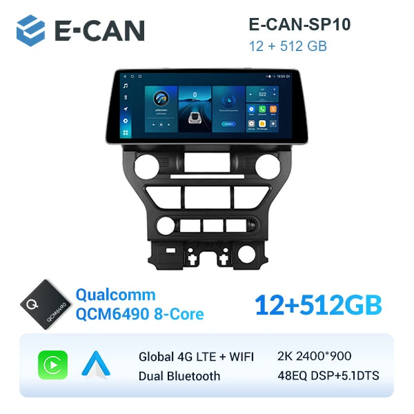 E-CAN-SP10 12GB + 512GB