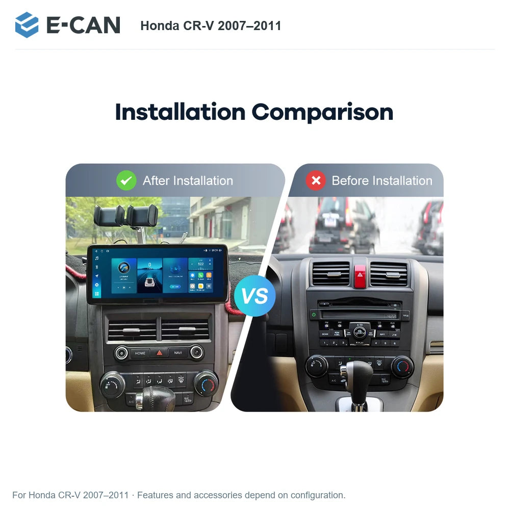 E-CAN Honda CR-V 2007–2011 for Honda CR-V 2007–2011