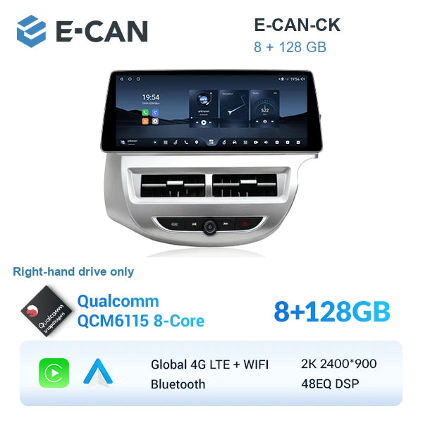 E-CAN-CK 8GB + 128GB