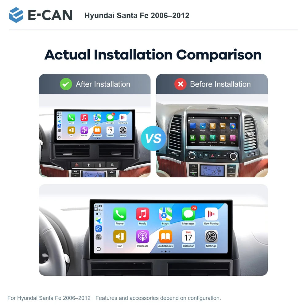 E-CAN Hyundai Santa Fe 2006–2012 for Hyundai Santa Fe 2006–2012