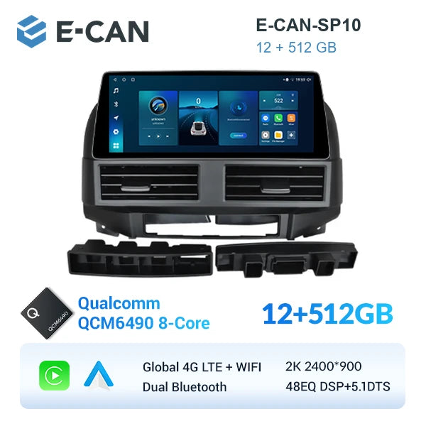 E-CAN-SP10 12GB + 512GB