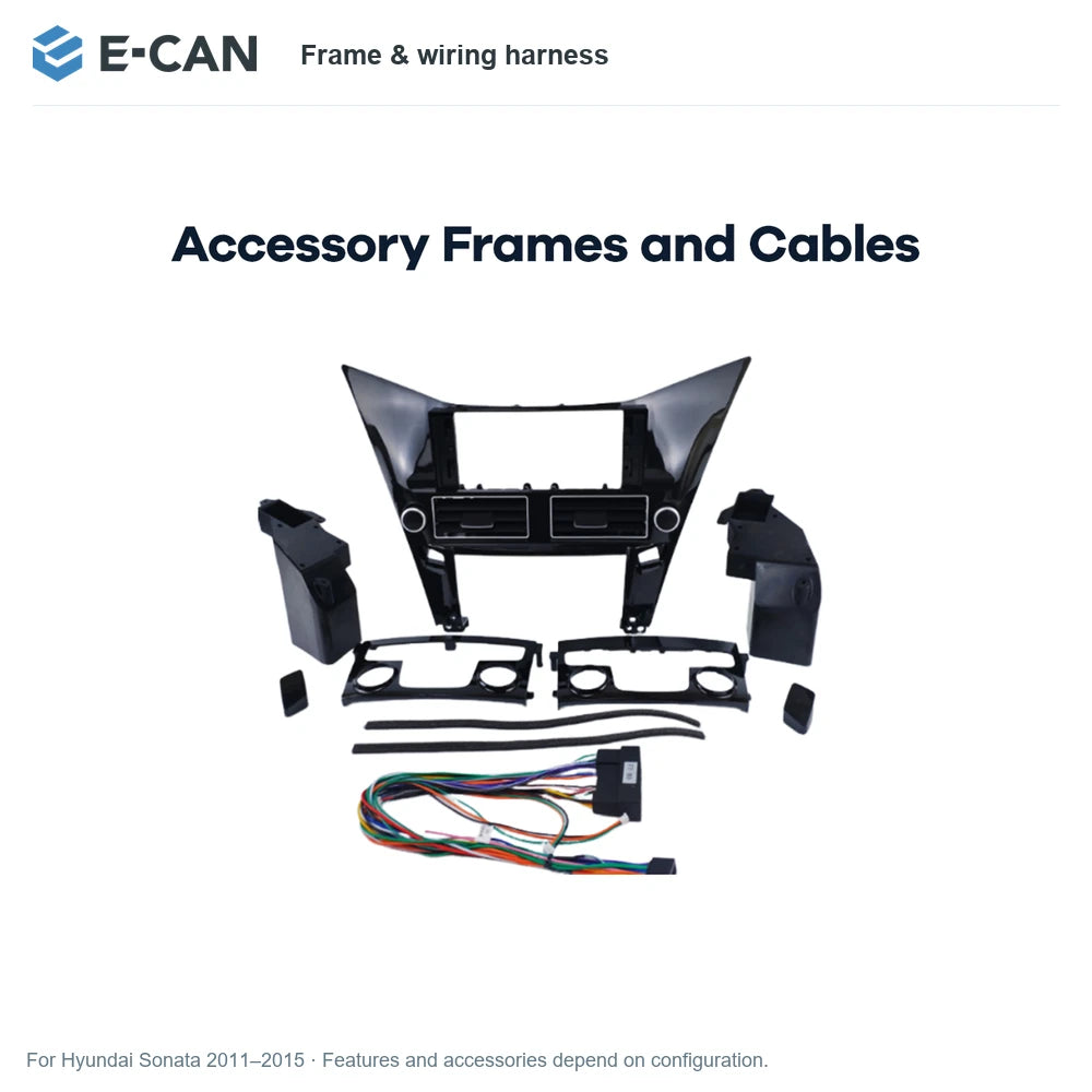 E-CAN Frame & wiring harness for Hyundai Sonata 2011–2015