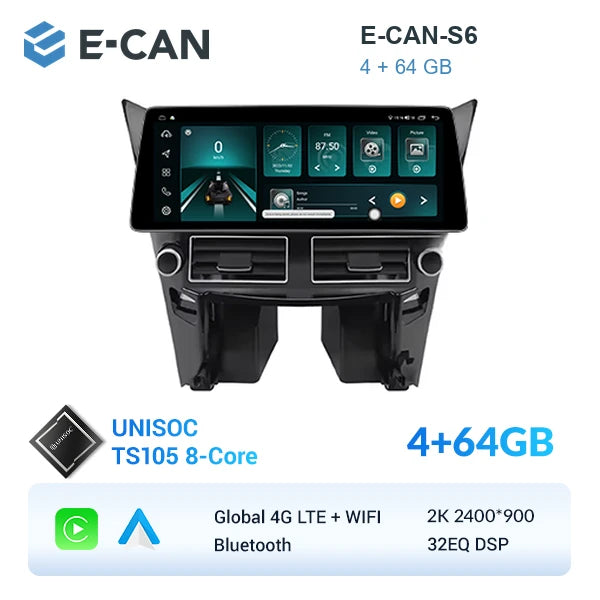 E-CAN-S6 4GB + 64GB