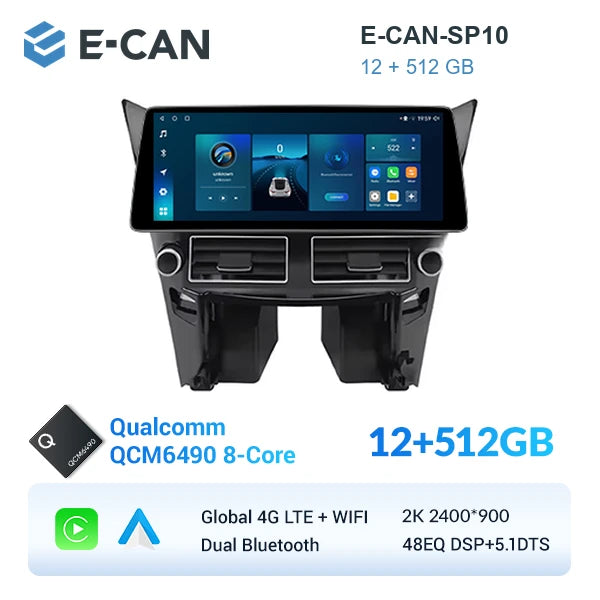 E-CAN-SP10 12GB + 512GB
