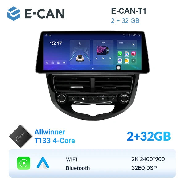 E-CAN-T1 2GB + 32GB