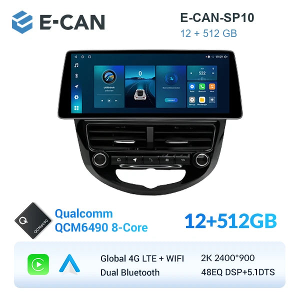 E-CAN-SP10 12GB + 512GB