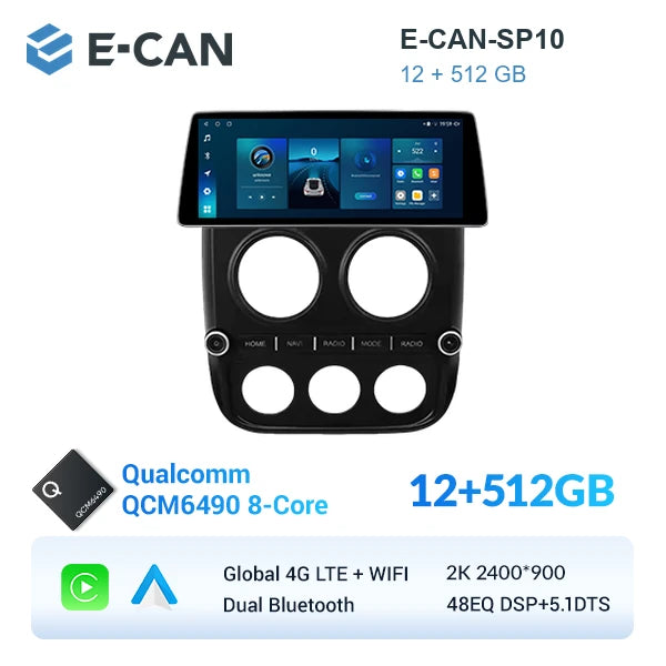 E-CAN-SP10 12GB + 512GB