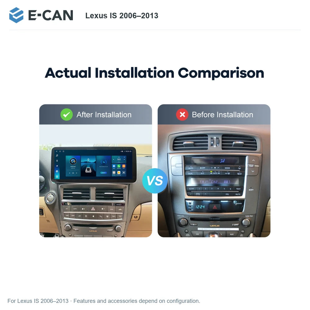 E-CAN Lexus IS 2006–2013 for Lexus IS 2006–2013