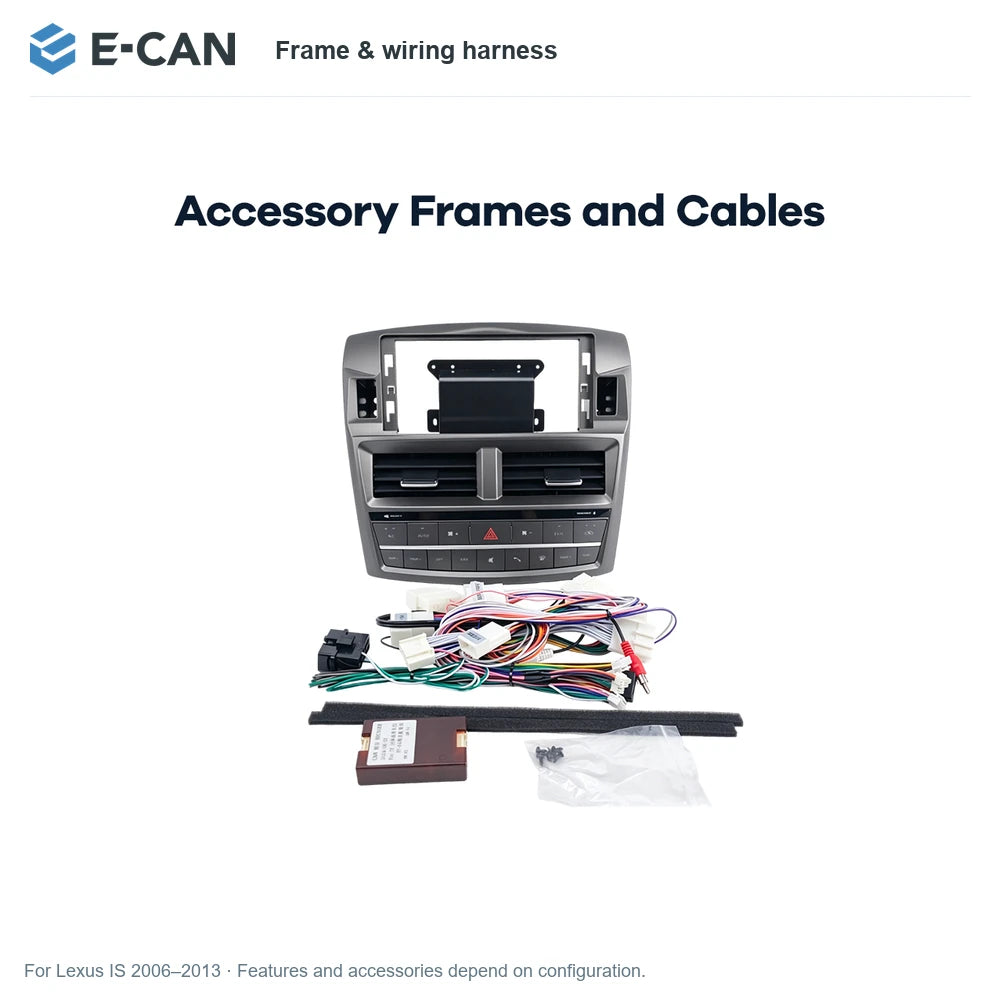 E-CAN Frame & wiring harness for Lexus IS 2006–2013