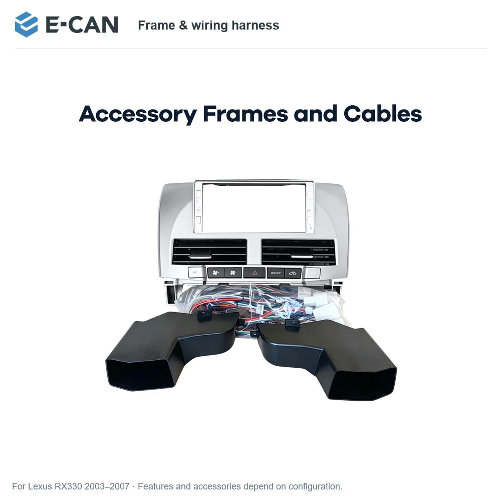 E-CAN Frame & wiring harness for Lexus RX330 2003–2007