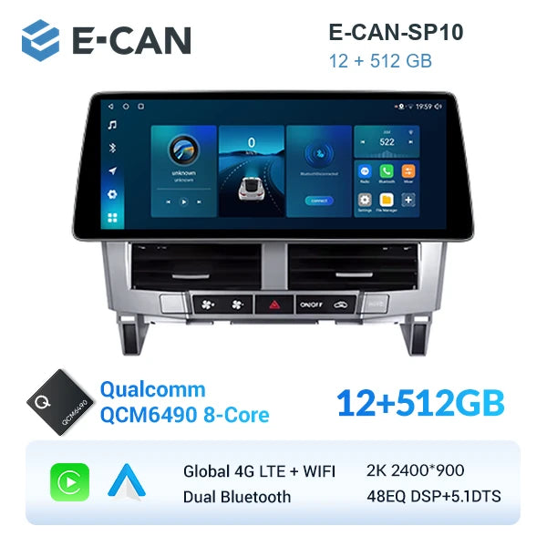 E-CAN-SP10 12GB + 512GB