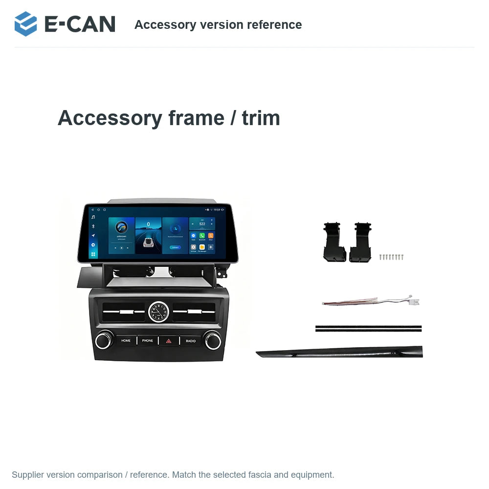E-CAN Accessory version reference for Mazda 3 LHD 2004–2009