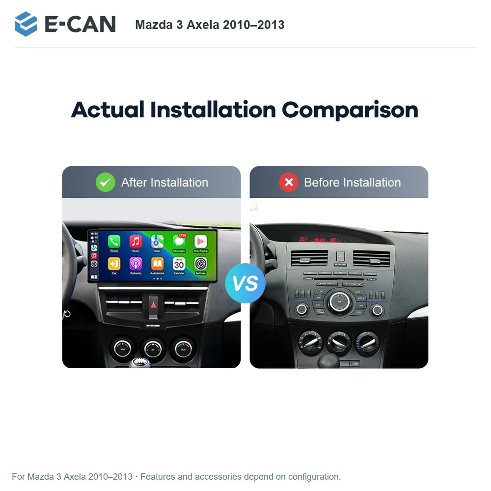 E-CAN Mazda 3 Axela 2010–2013 for Mazda 3 Axela 2010–2013