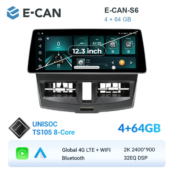 E-CAN-S6 4GB + 64GB