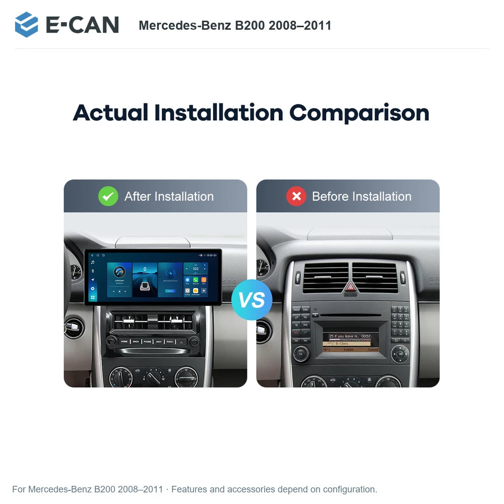 E-CAN Mercedes-Benz B200 2008–2011 for Mercedes-Benz B200 2008–2011