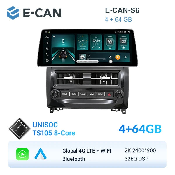 E-CAN-S6 4GB + 64GB