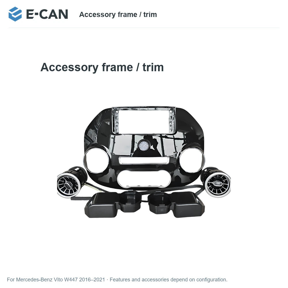 E-CAN Accessory frame / trim for Mercedes-Benz Vito W447 2016–2021