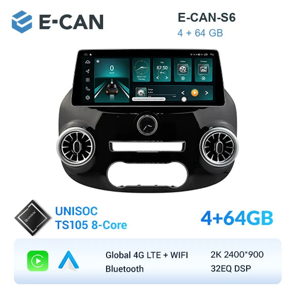E-CAN-S6 4GB + 64GB