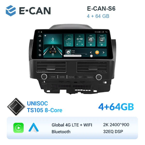 E-CAN-S6 4GB + 64GB