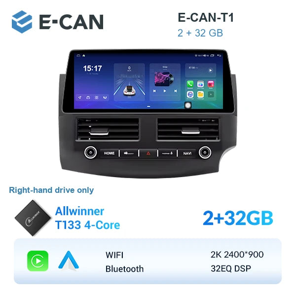 E-CAN-T1 2GB + 32GB