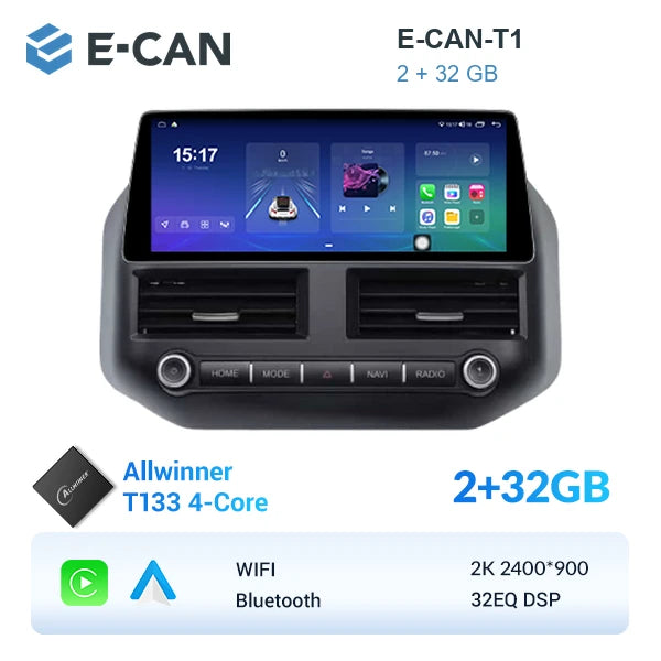 E-CAN-T1 2GB + 32GB