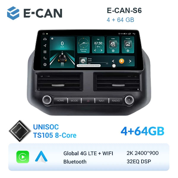 E-CAN-S6 4GB + 64GB
