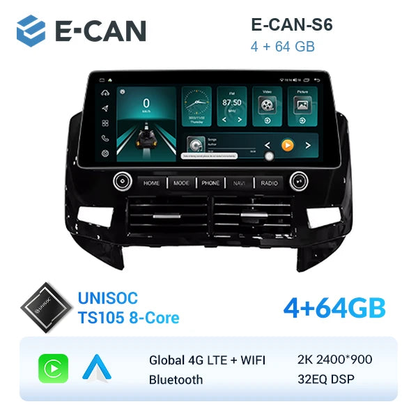 E-CAN-S6 4GB + 64GB
