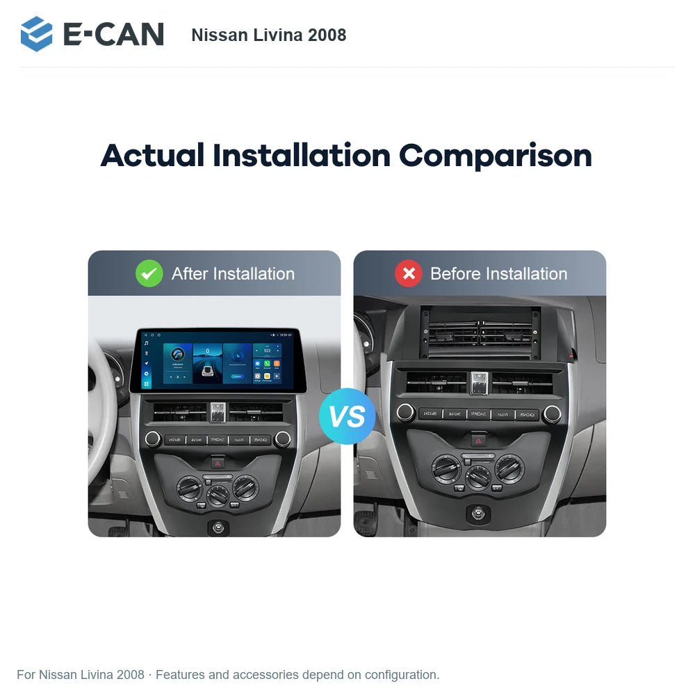 E-CAN Nissan Livina 2008 for Nissan Livina 2008