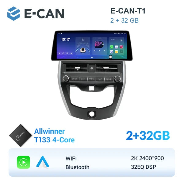 E-CAN-T1 2GB + 32GB