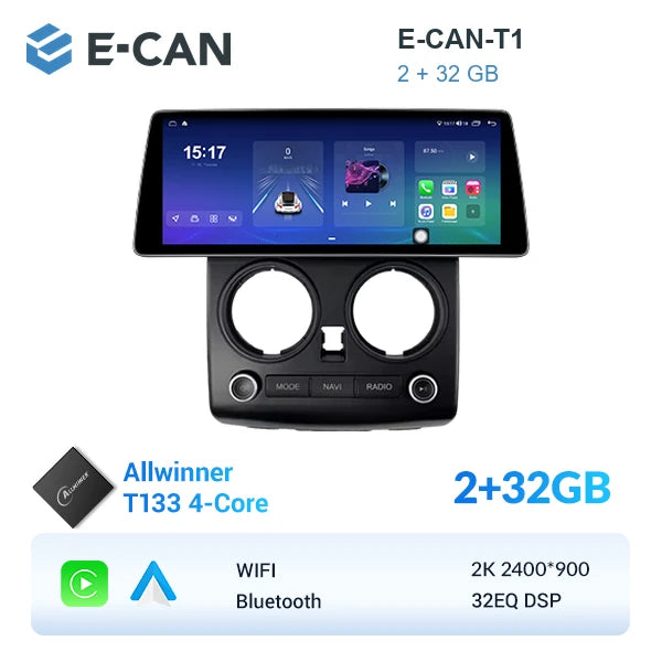 E-CAN-T1 2GB + 32GB