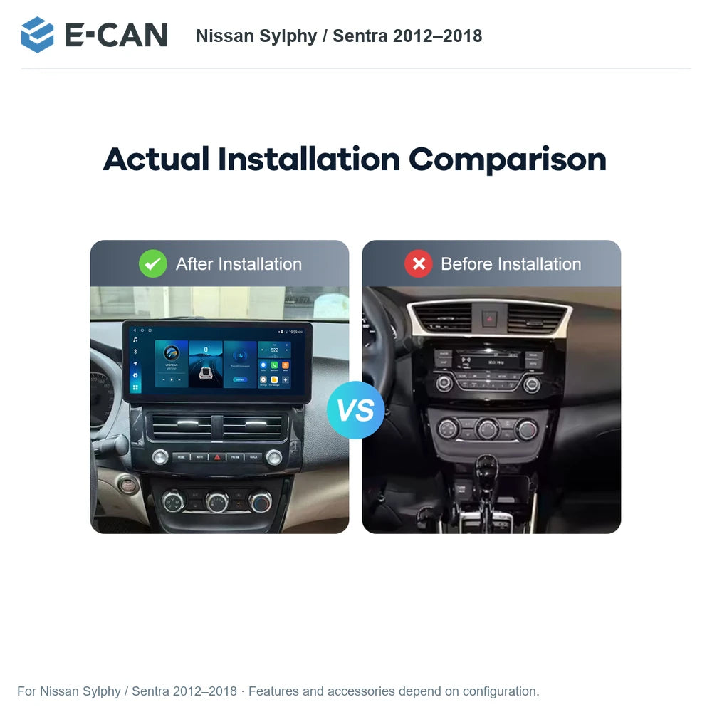 E-CAN Nissan Sylphy / Sentra 2012–2018 for Nissan Sylphy / Sentra 2012–2018