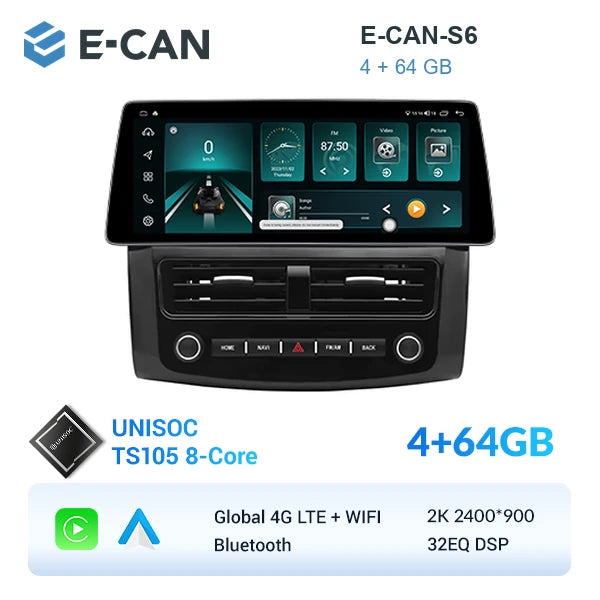 E-CAN-S6 4GB + 64GB