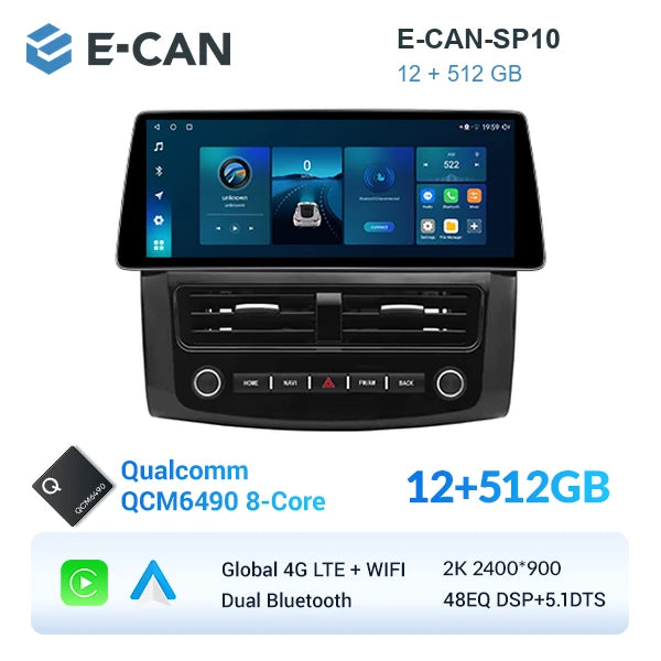 E-CAN-SP10 12GB + 512GB