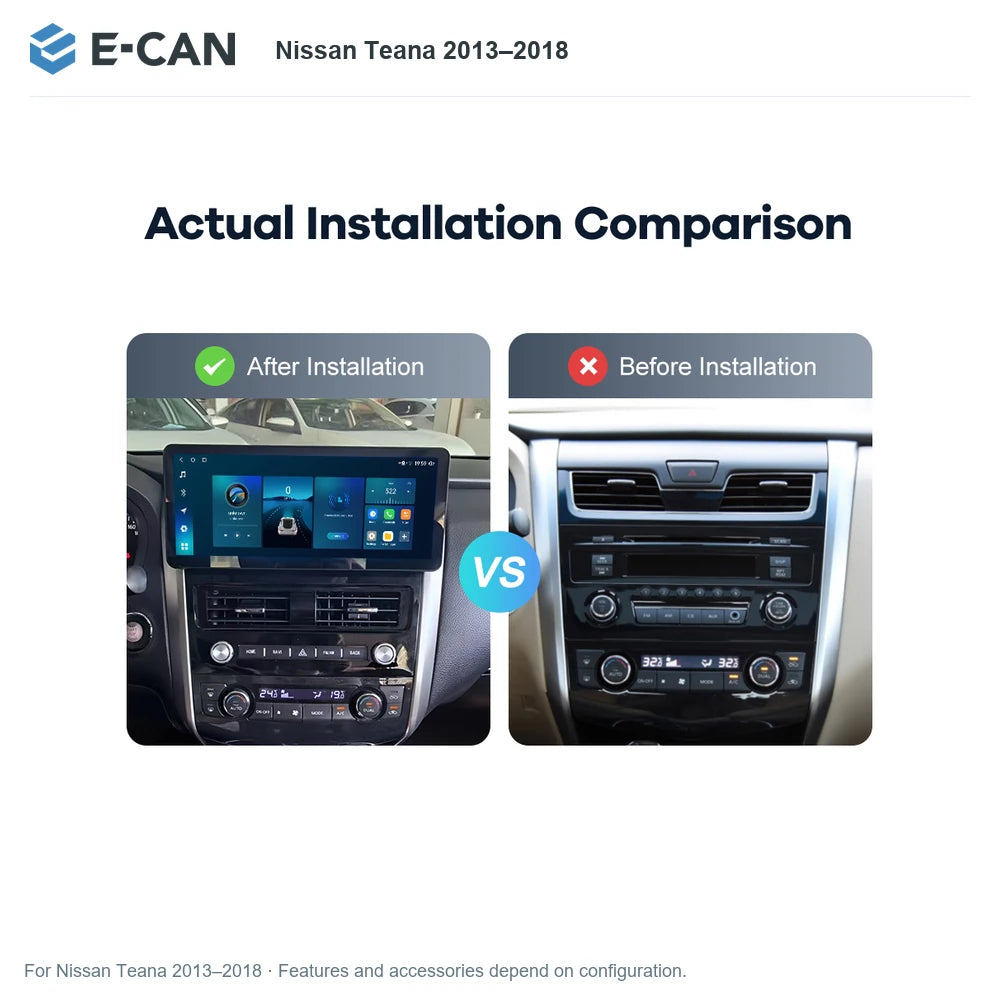 E-CAN Nissan Teana 2013–2018 for Nissan Teana 2013–2018