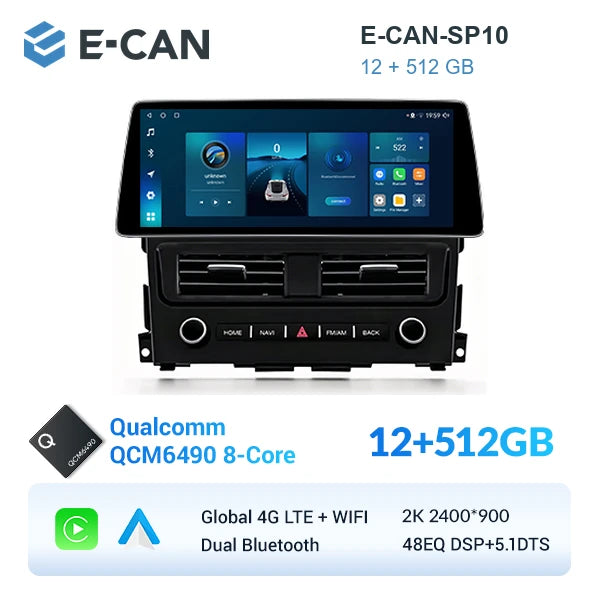 E-CAN-SP10 12GB + 512GB