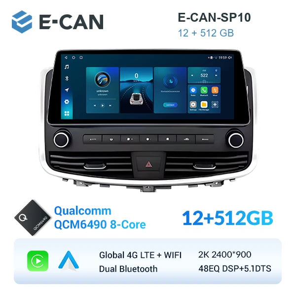 E-CAN-SP10 12GB + 512GB