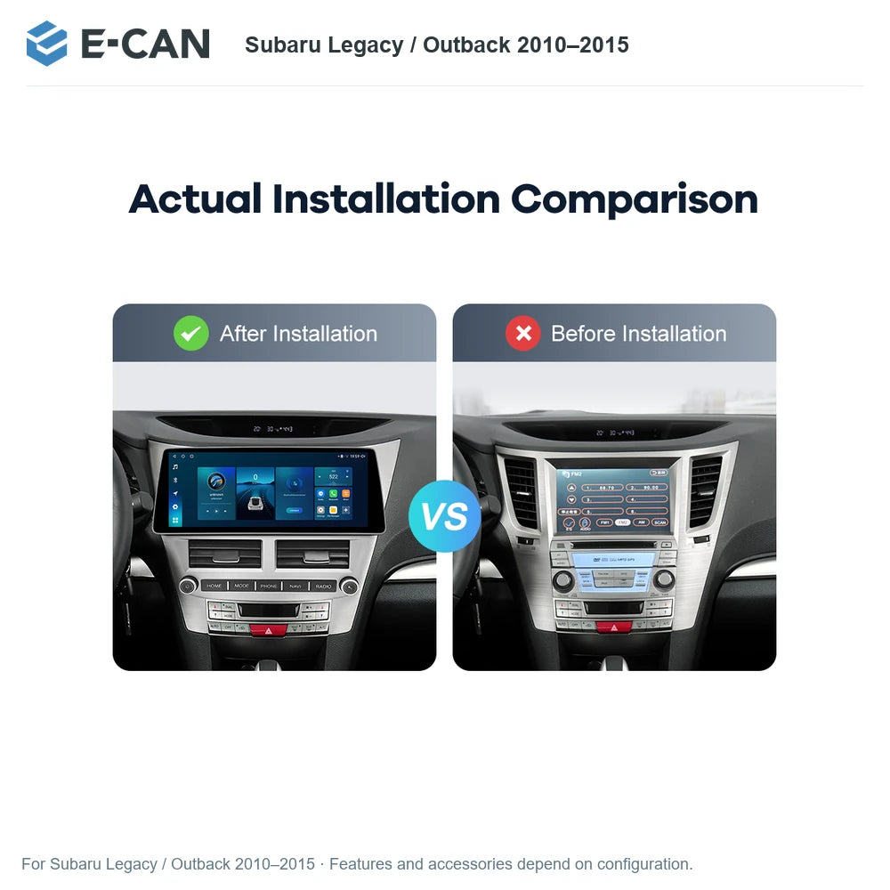 E-CAN Subaru Legacy / Outback 2010–2015 for Subaru Legacy / Outback 2010–2015