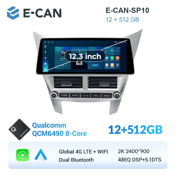 E-CAN-SP10 12GB + 512GB