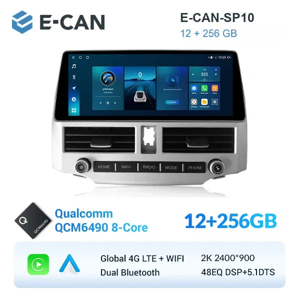 E-CAN-SP10 12GB + 256GB