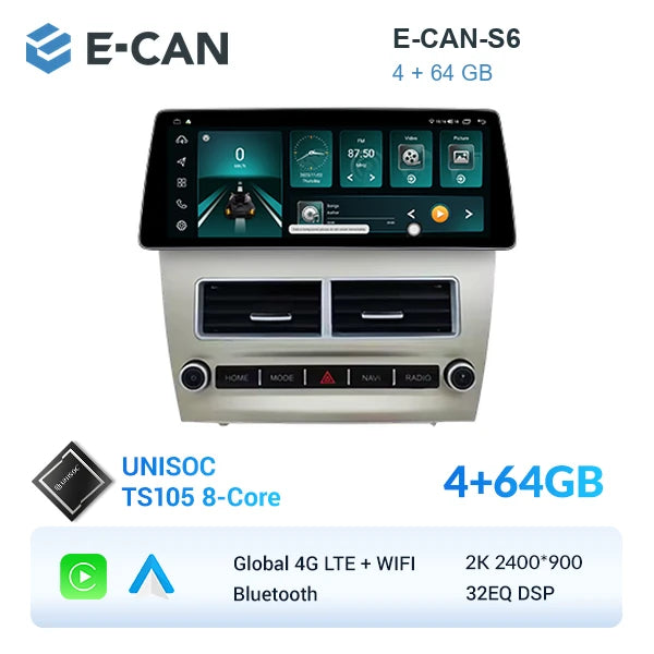 E-CAN-S6 4GB + 64GB