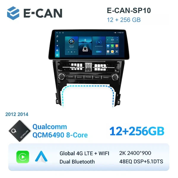 E-CAN-SP10 12GB + 256GB