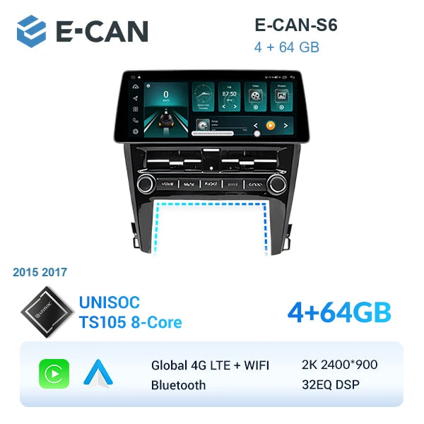 E-CAN-S6 4GB + 64GB