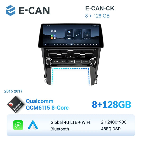 E-CAN-CK 8GB + 128GB