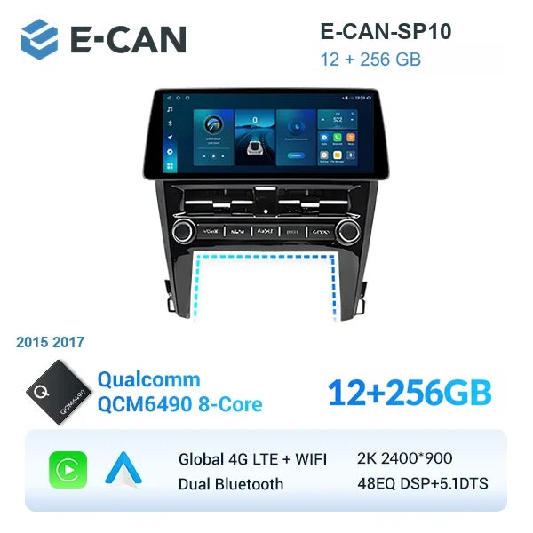 E-CAN-SP10 12GB + 256GB
