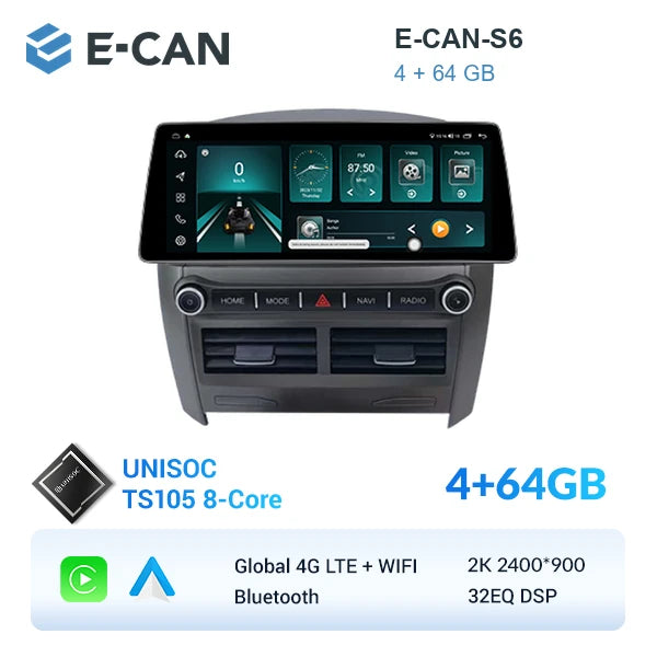 E-CAN-S6 4GB + 64GB